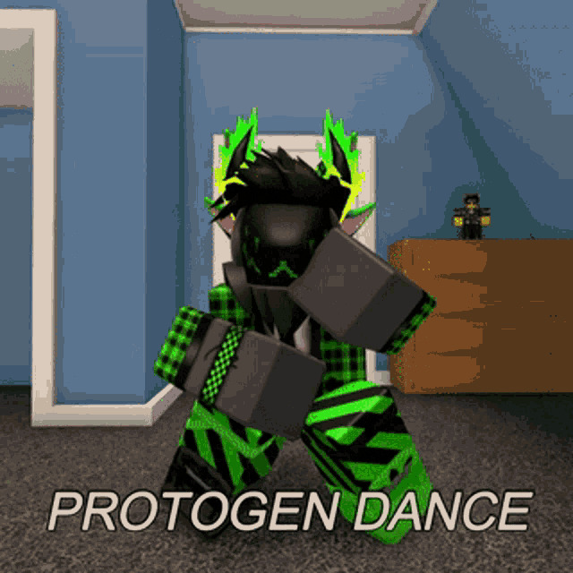 Protogen dance Blank Meme Template