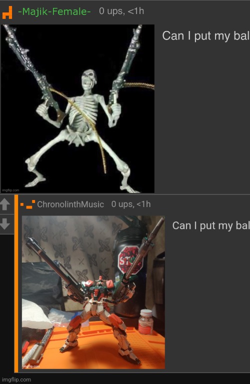 image tagged in can i put my bal | made w/ Imgflip meme maker