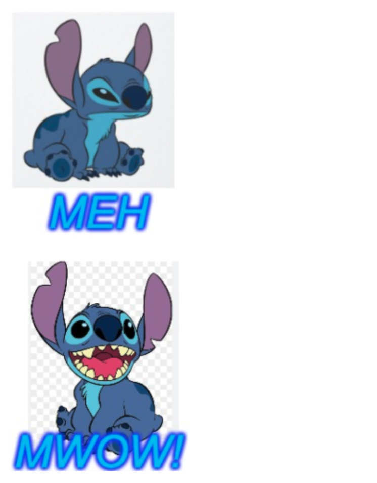 Stitch hotline bling Blank Meme Template