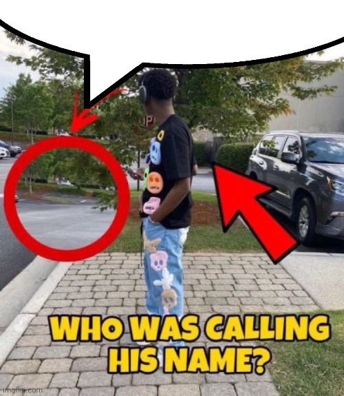 Who was calling his name | image tagged in who was calling his name | made w/ Imgflip meme maker