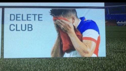 FIFA 16 Delete Club Blank Meme Template