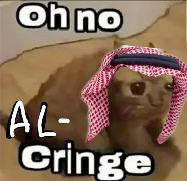 Oh no al-cringe Blank Meme Template