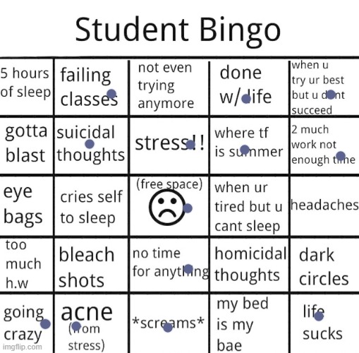 Fuck | image tagged in student bingo,memes,bingo,student,msmg,fuck | made w/ Imgflip meme maker