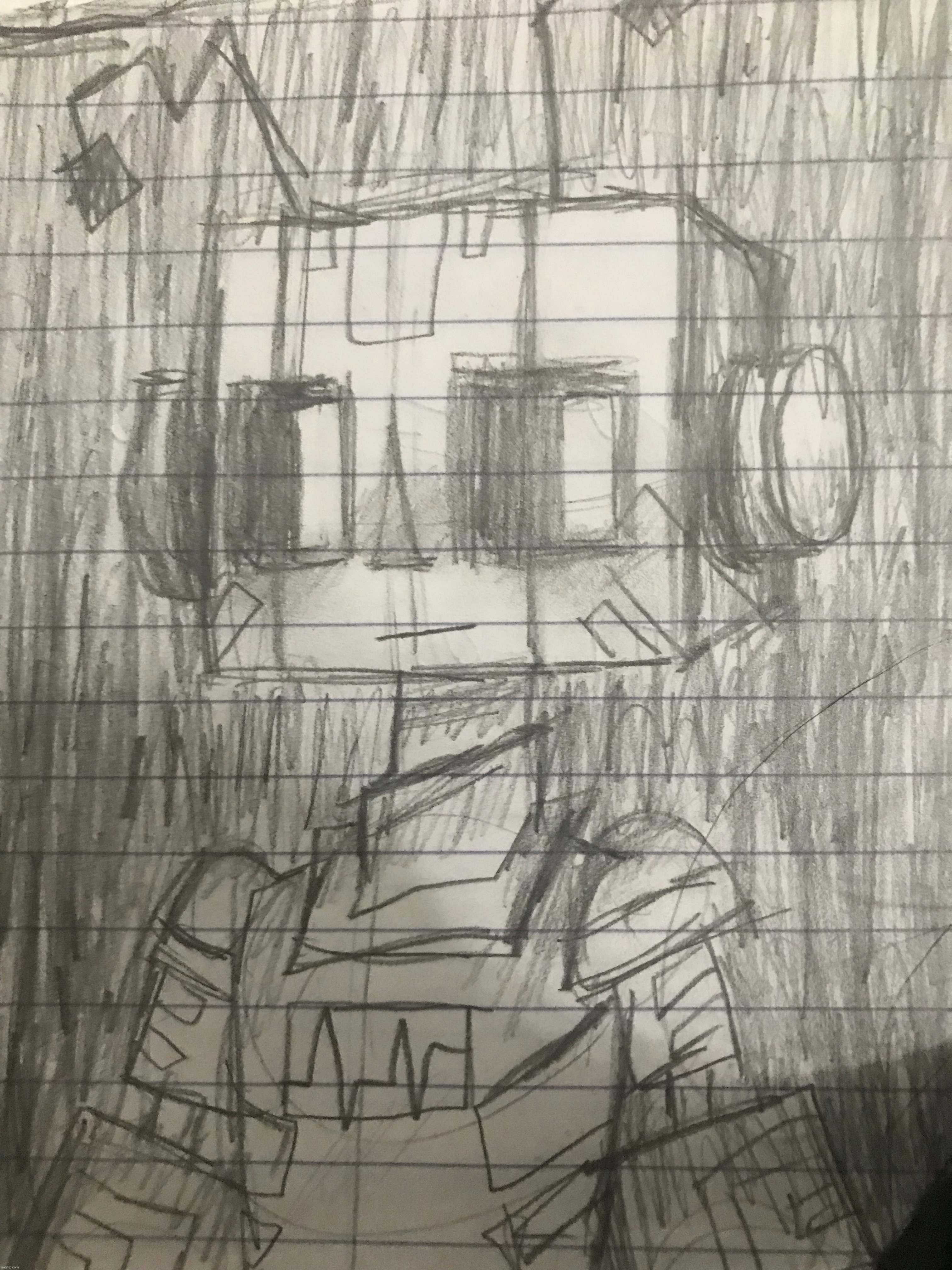 Graphite pencil portrait | made w/ Imgflip meme maker