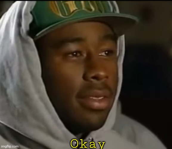 Tyler the creator okay | Okay | image tagged in tyler the creator okay | made w/ Imgflip meme maker