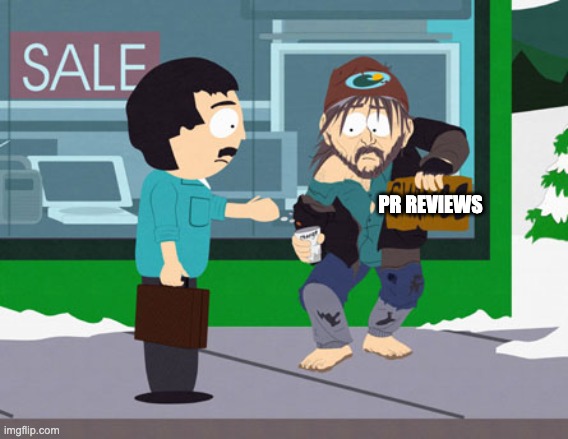 Spare PR reviews | PR REVIEWS | made w/ Imgflip meme maker