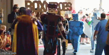 Coolest costumes ever ! | image tagged in gifs,superheroes | made w/ Imgflip video-to-gif maker