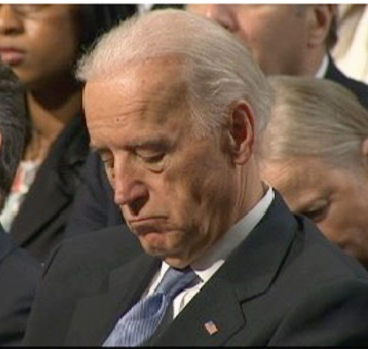 Joe Biden Sleeping Blank Meme Template