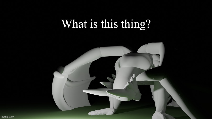 Title | What is this thing? | image tagged in template | made w/ Imgflip meme maker