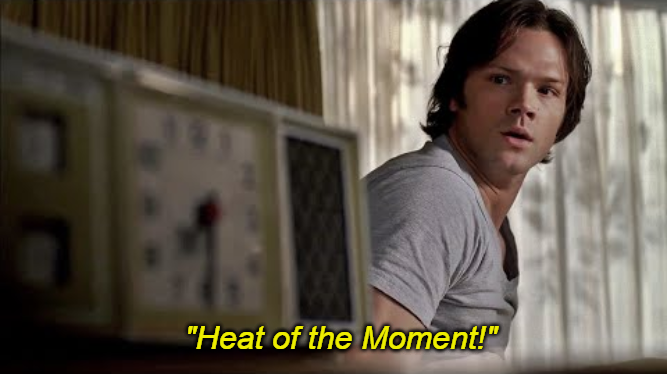 Supernatural Heat of the Moment Blank Meme Template