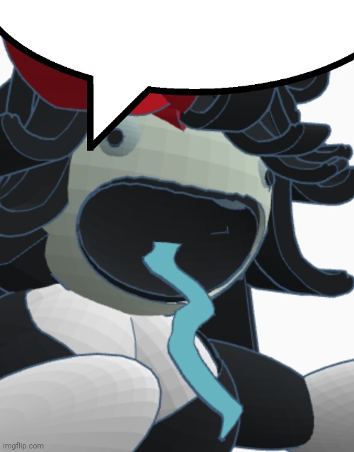 Concept art Claire tongue | image tagged in concept art claire tongue | made w/ Imgflip meme maker