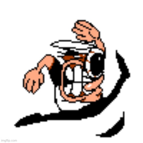 Peppino Running (Mach 4) | image tagged in peppino running mach 4 | made w/ Imgflip meme maker