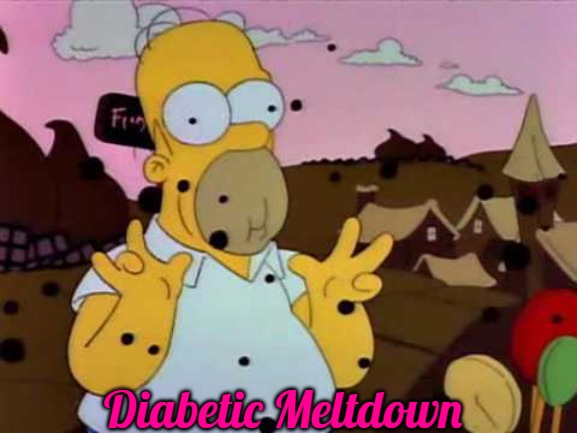 Homer Chocolate | Diabetic Meltdown | image tagged in homer chocolate,diabetic meltdown,slavic | made w/ Imgflip meme maker