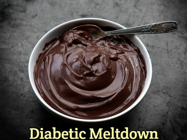 Chocolate pudding | Diabetic Meltdown | image tagged in chocolate pudding,slavic,diabetic meltdown | made w/ Imgflip meme maker