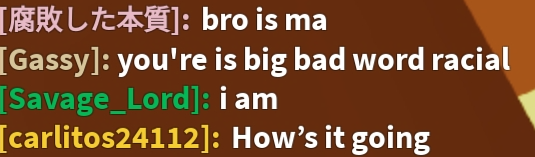 you're is big bad word racial Blank Meme Template