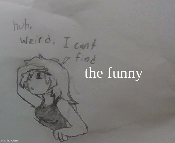 huh weird I cant find X | the funny | image tagged in huh weird i cant find x | made w/ Imgflip meme maker