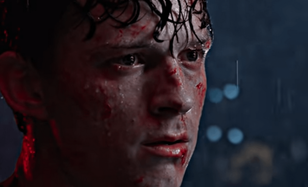 hurt spiderman Blank Meme Template
