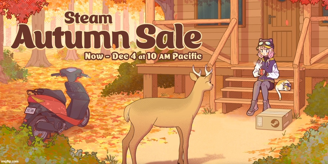 ngl VALVe has been cooking with the art for Steam Sales | made w/ Imgflip meme maker