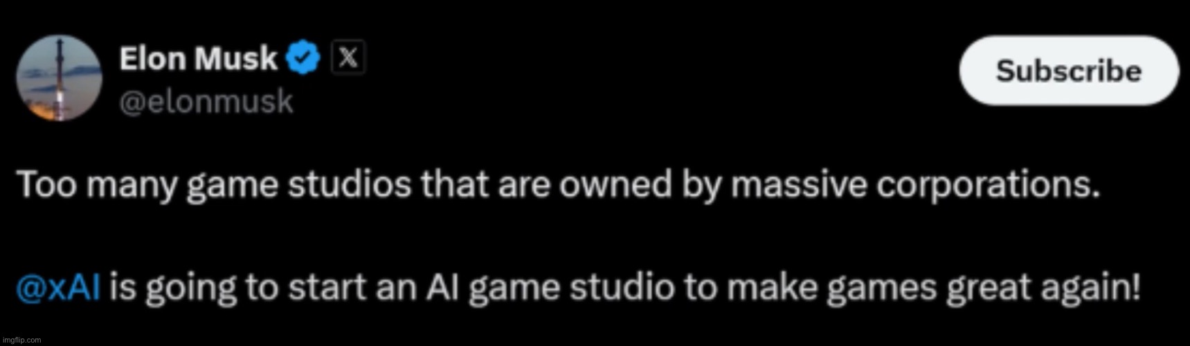 Read the fucking room Elon, nobody likes AI | made w/ Imgflip meme maker