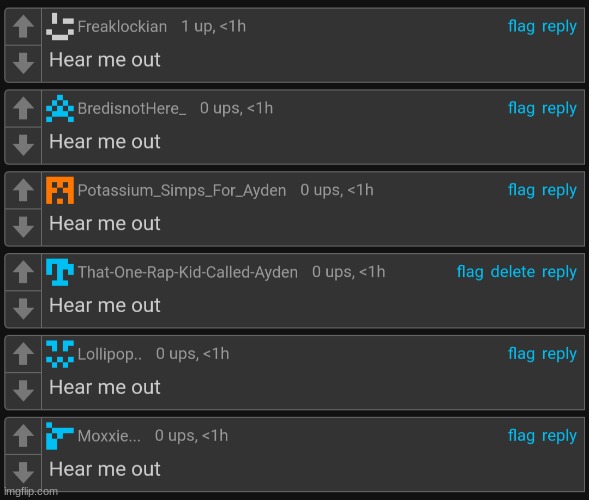Omega hear me out | image tagged in omega hear me out | made w/ Imgflip meme maker