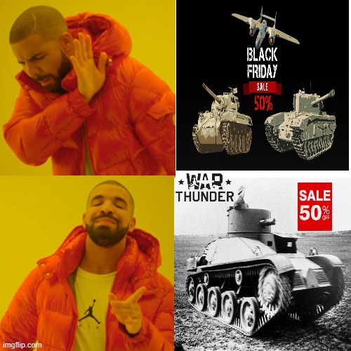 rikstanken ww2 | image tagged in memes,drake hotline bling,rikstanken,ww2,war thunder | made w/ Imgflip meme maker