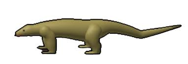 Komodo Dragon Block Tales. Blank Meme Template