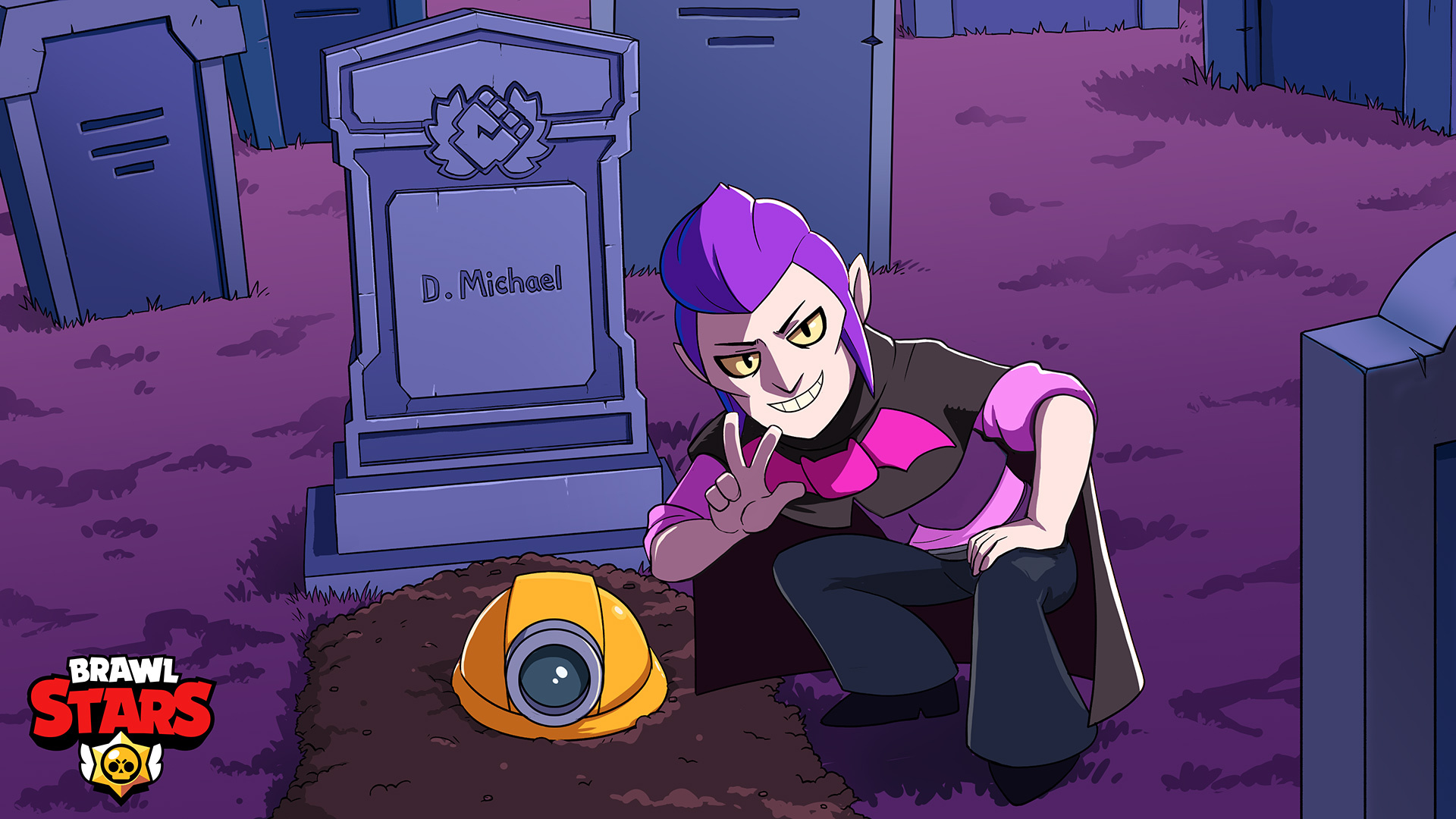 High Quality Brawl Stars Mortis Grave Blank Meme Template