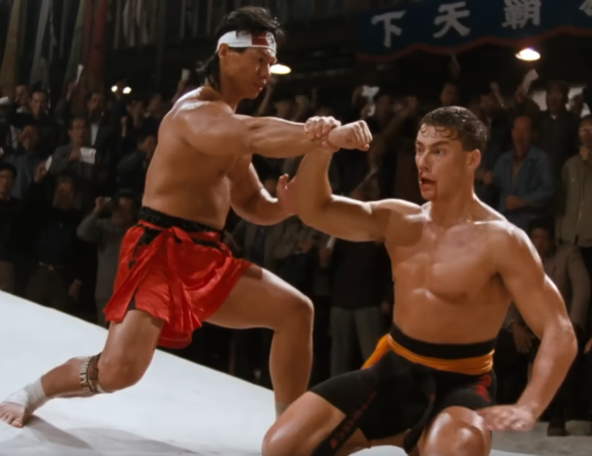 Van Damme block Blank Meme Template