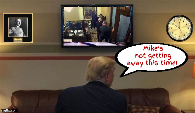 Retribution Resurrected | Mike's not getting away this time! | image tagged in retribution resurrected,dictator for one day,jan 6th 2021-2025,maga murder,hang mike pence,antichrist | made w/ Imgflip meme maker