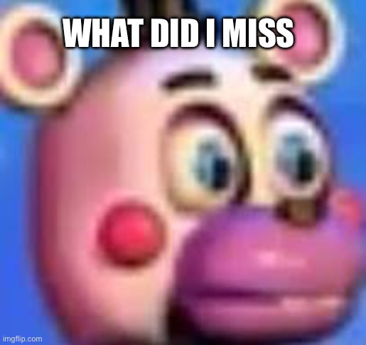 helpy | WHAT DID I MISS | image tagged in helpy | made w/ Imgflip meme maker