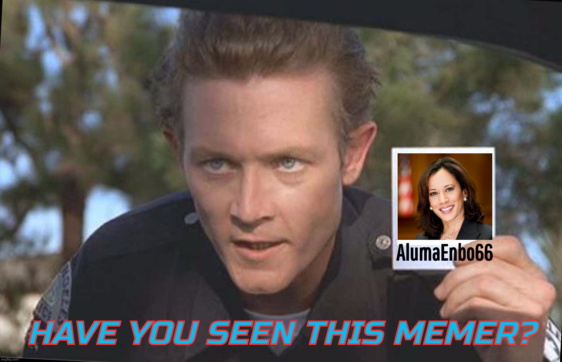 https://imgflip.com/user/AlumaEnbo66 | AlumaEnbo66 HAVE YOU SEEN THIS MEMER? | image tagged in have you seen,alumaenbo66,self-deleted,gone since after election 2024 | made w/ Imgflip meme maker