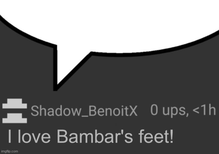 image tagged in shadow_benoitx speech bubble 2 | made w/ Imgflip meme maker