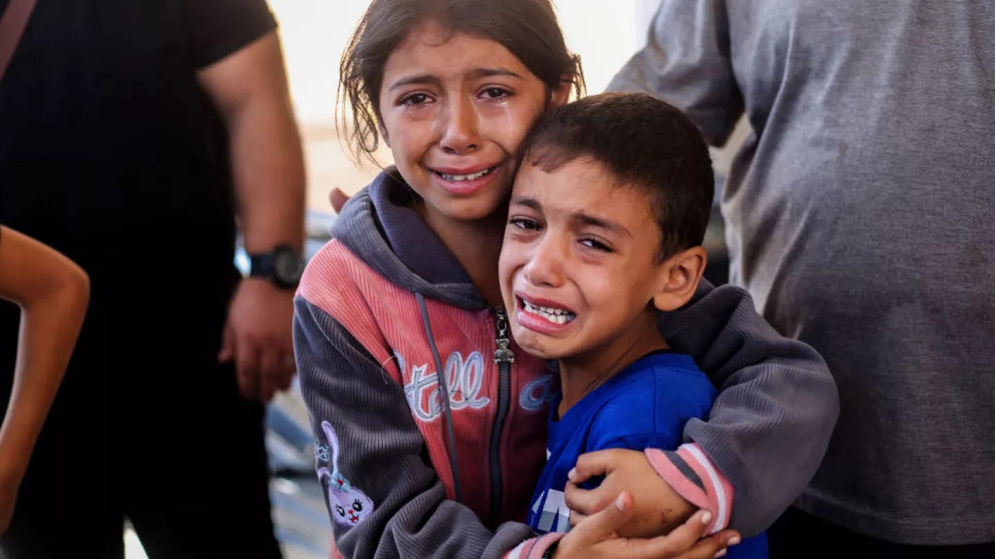 Palestinian Children Blank Meme Template