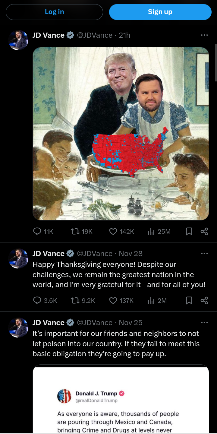 JD Vance wants to be Trump's wife Blank Meme Template