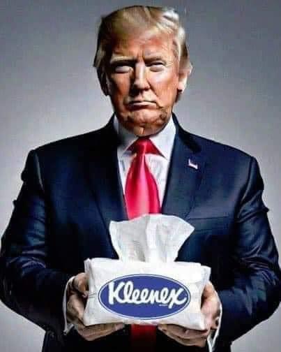 Trump Kleenex Blank Meme Template