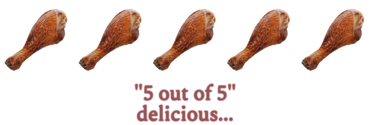 "5 out of 5"
delicious... | made w/ Imgflip meme maker