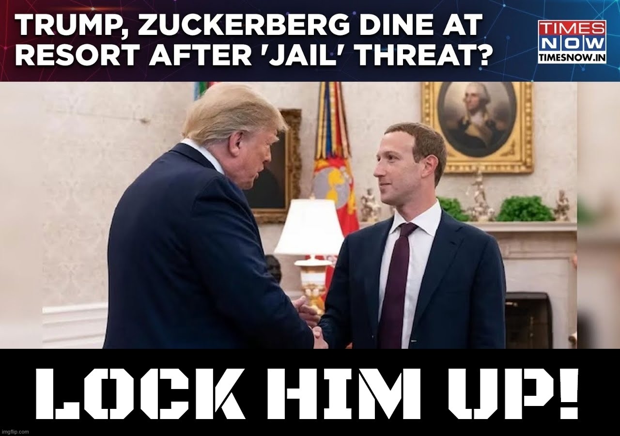 Lock Him Up No Apologies Tour | image tagged in stupid people be like,mark zuckerberg,fascistbook,sedition,treason,fascists | made w/ Imgflip meme maker