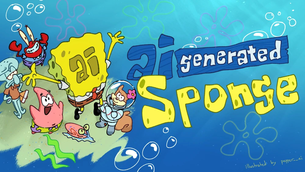 AI Sponge Rehydrated Blank Meme Template