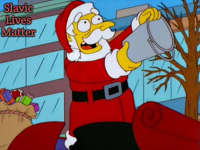 Ho, ho, ho! Merry "Fishmas"! | Slavic Lives Matter | image tagged in ho ho ho merry fishmas,slavic | made w/ Imgflip meme maker