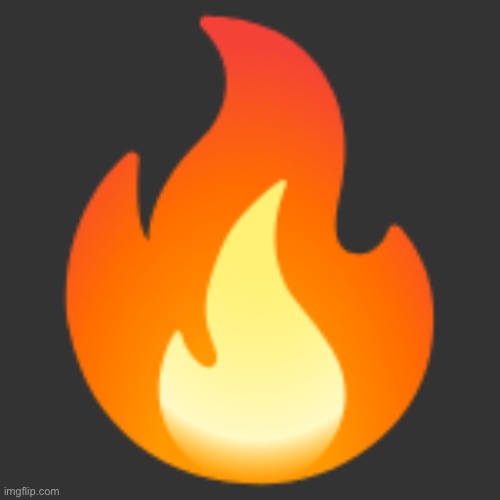 Fire emoji | image tagged in fire emoji | made w/ Imgflip meme maker