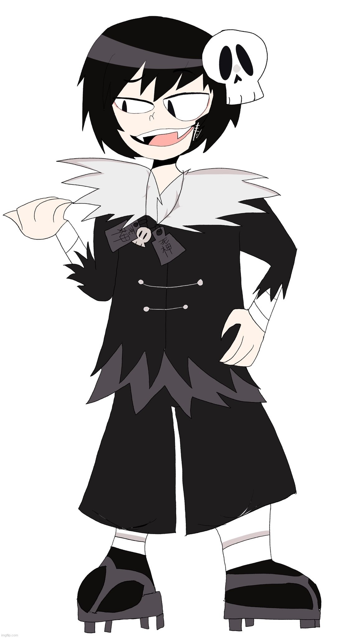chat what do we think of the japanese grim reaper | made w/ Imgflip meme maker