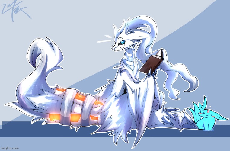 Repost if this is a normal image not intended to turn anyone on | image tagged in reshiram is arguably the sweetest legendary | made w/ Imgflip meme maker