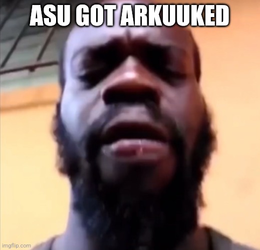 The same guy that arkuumed it has mod here but we'll never give him owner to prevent him from possibly arkuuming the stream  | ASU GOT ARKUUKED | image tagged in aaaaaa i hate this stupid phone | made w/ Imgflip meme maker