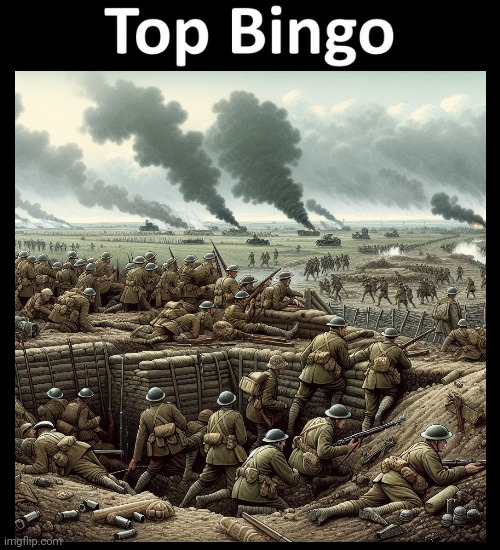 Top Bingo | image tagged in top bingo | made w/ Imgflip meme maker