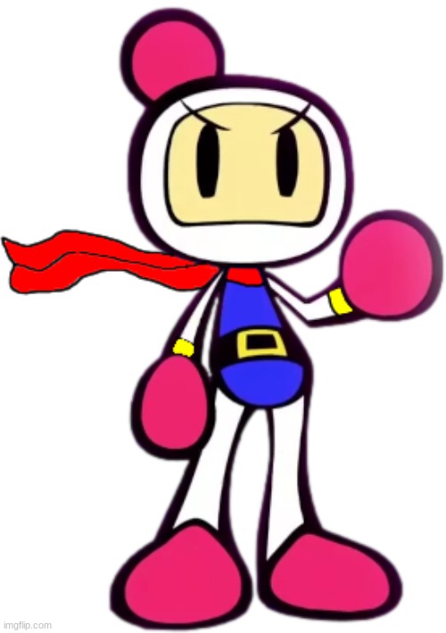 Classic White Bomber (Generations) in Super Bomberman R style 7 | image tagged in classic white bomber generations in super bomberman r style 7 | made w/ Imgflip meme maker