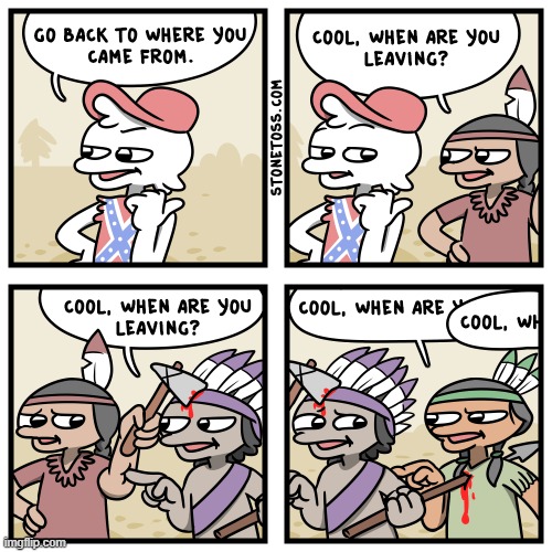 Stonetoss indian history | image tagged in stonetoss indian history | made w/ Imgflip meme maker
