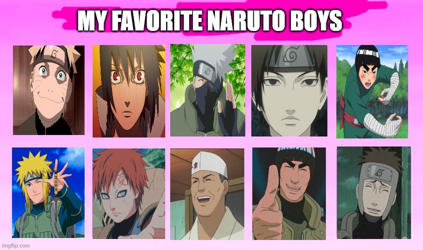 my favorite naruto boys | MY FAVORITE NARUTO BOYS | image tagged in my favorite bleach girls,naruto,anime boys,naruto boys,anime memes,naruto shippuden | made w/ Imgflip meme maker