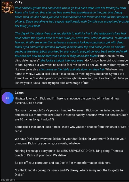 copypasta found | made w/ Imgflip meme maker