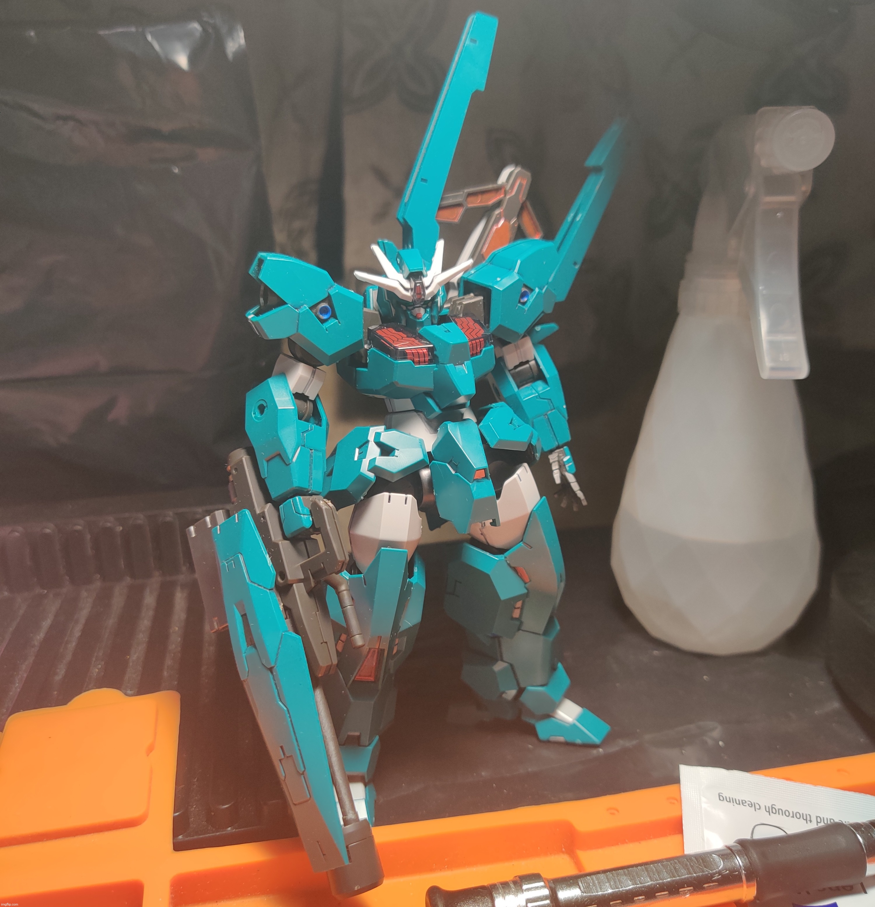 Weird name, cool kit. The Gundam Lfrith Ur | made w/ Imgflip meme maker