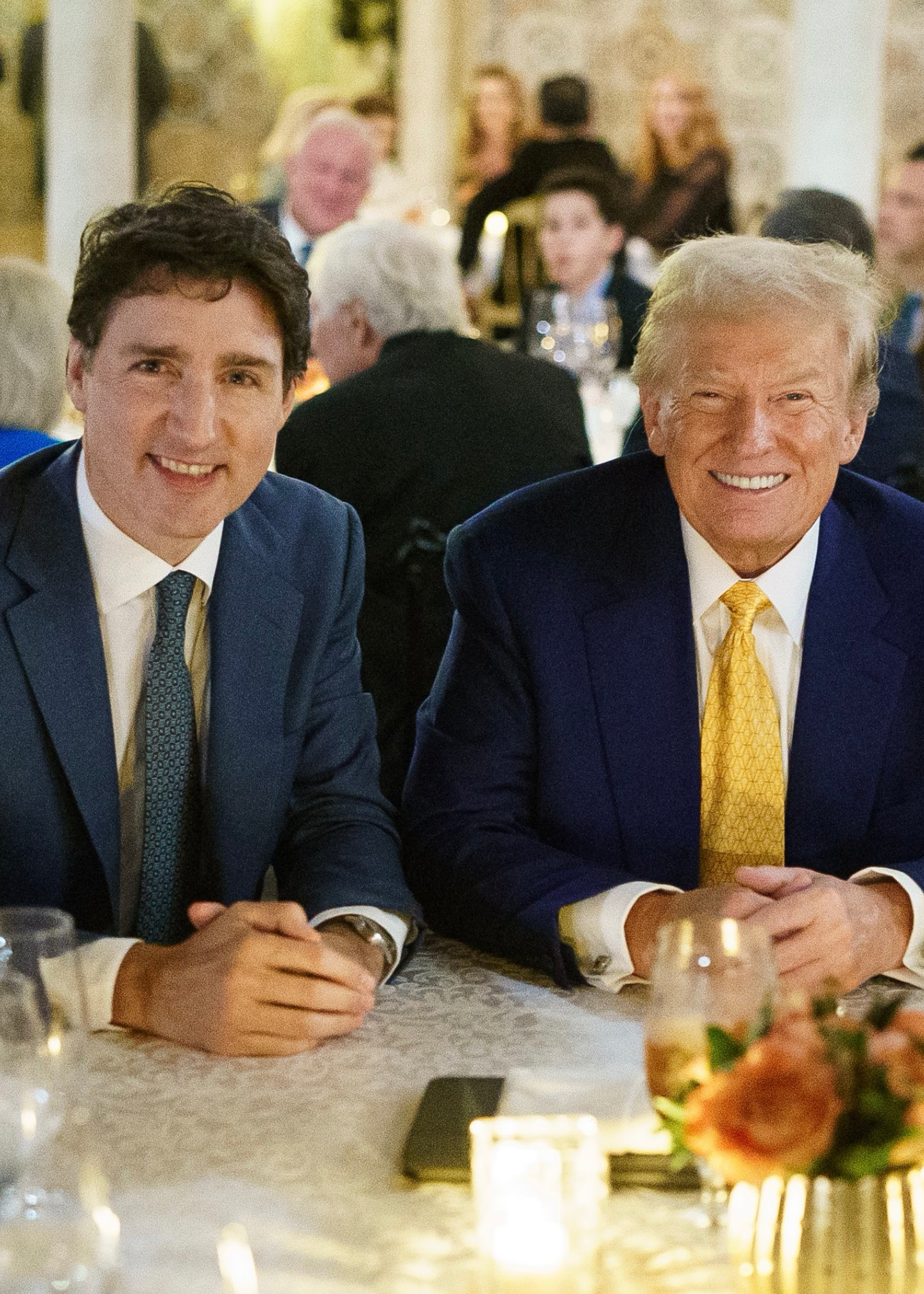 Trudeau trump gay Blank Meme Template